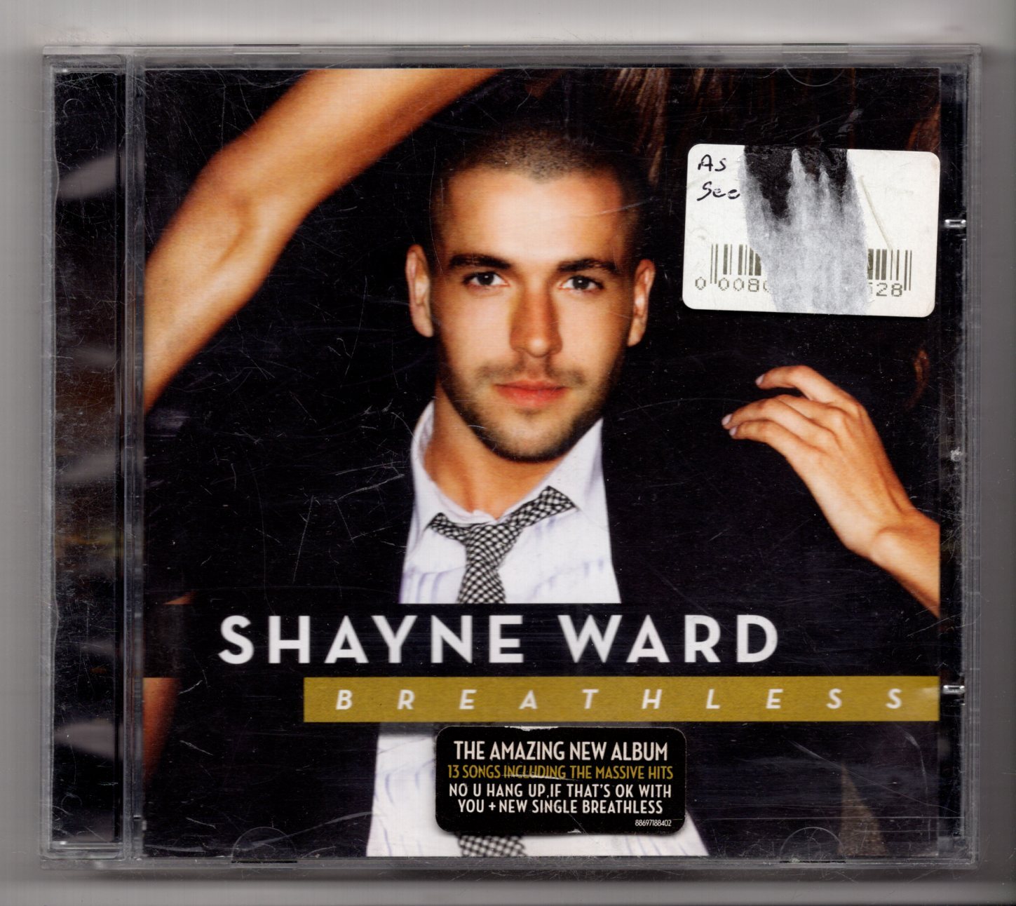 (KS775) Shayne Ward, Breathless - 2007 CD