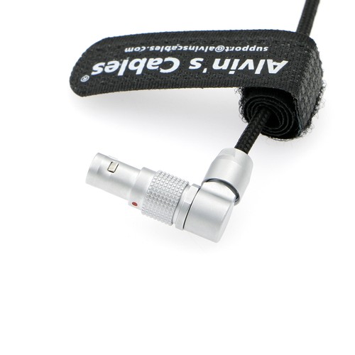 Flexible Power Cable for RED Komodo Rotatable Right Angle 2 Pin Female to D tap - Picture 6 of 6