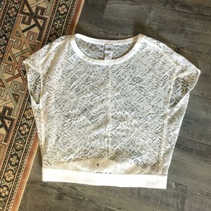 sheer daisy top
