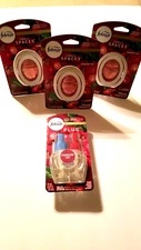 Febreze Cranberry Tart 3 Small Spaces & 1 Plug New Limited Edition Freshens Air
