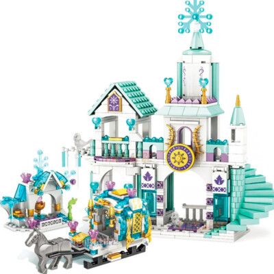 Princess Castle Pferd Fee Prinzessin Baustein MOC Konstruktionsspielzeug Fullset