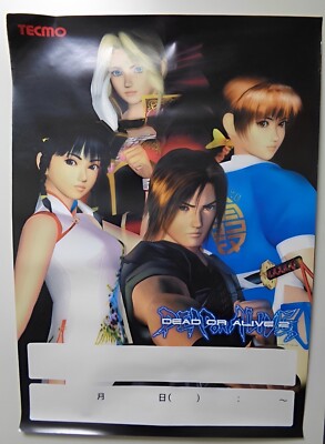 24枚まとめ売り中古DEAD OR ALIVE B2ポスター