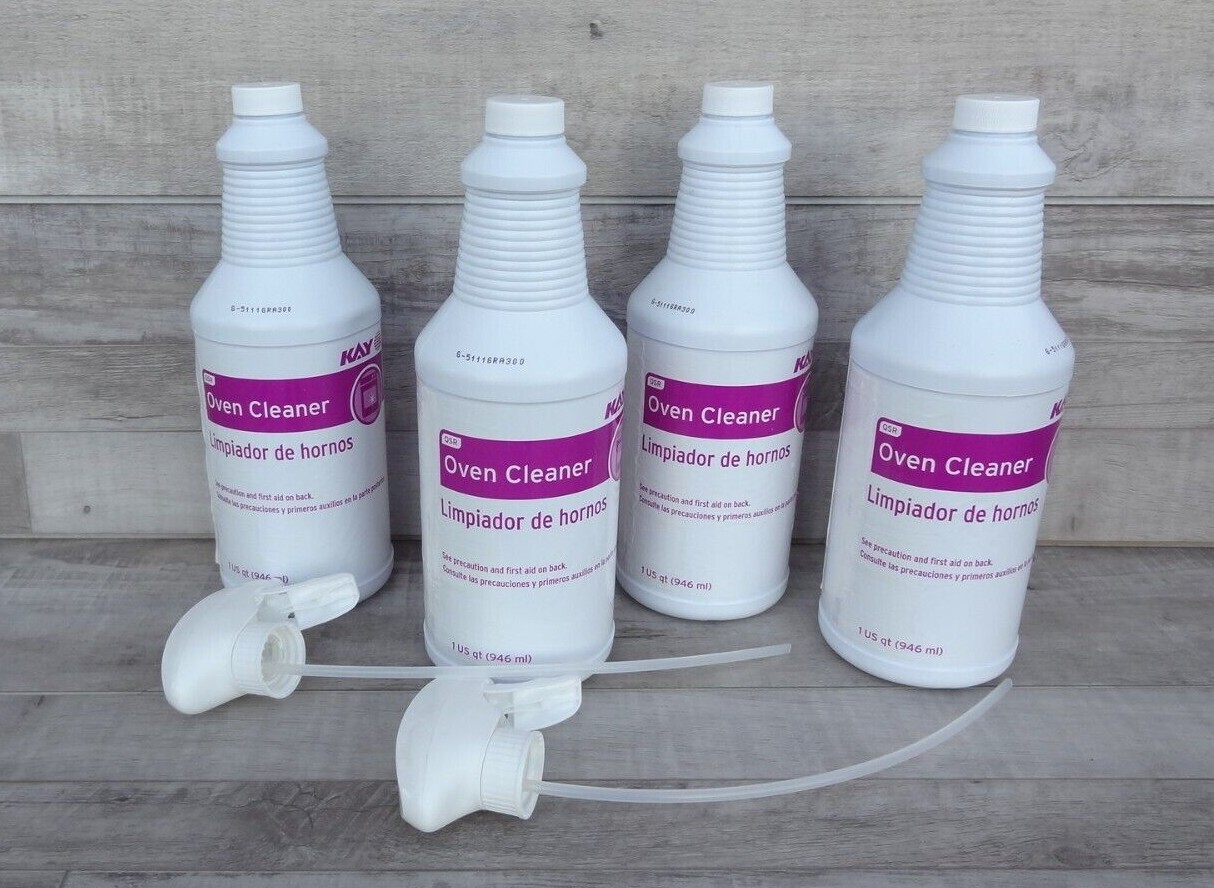 Kay Ecolab QSR Oven Cleaner 1111916 2 or 4 Bottles 946 ml/each
