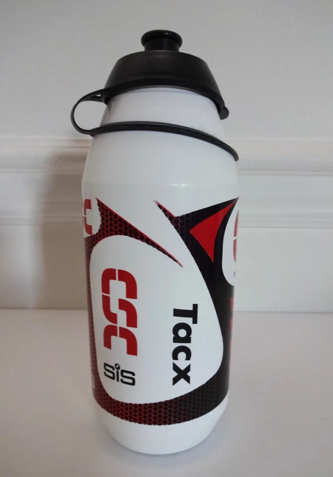 RARE TACX CSC PRO-TEAM CYCLING WATER BOTTLE 500 ML MADE IN THE NETHERLANDS - Image 3 of 4