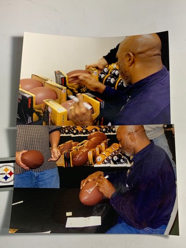 Donnie Shell Signed (4x SB Champ) Wilson NFL Football COA & Photos Auto - Picture 8 of 11