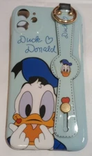 Donald Duck iphone Cell Phone CASE Back Cover Belted NEW in Box igold