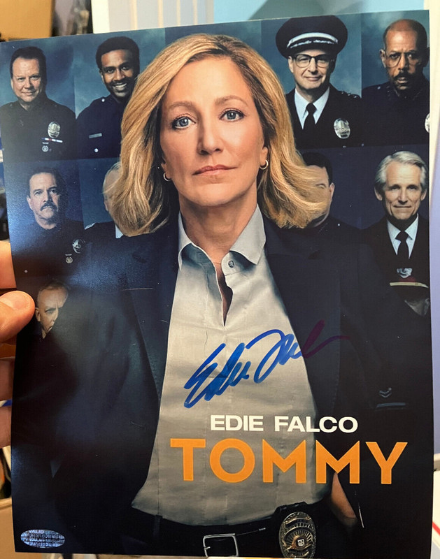 EDIE FALCO Carmela Soprano - Signed Autographed Sopranos, Nurse Jackie certified