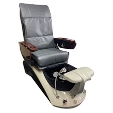 NEW Pedicure Spa Chair Nail Salon Full Function Massage Chair HT Black And Grey