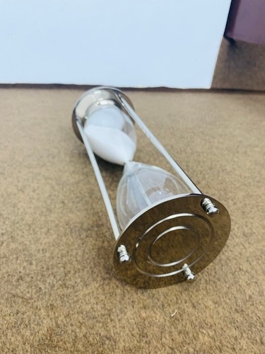 Aluminium Sandtimer Stundenglas, Tischdekor, Küchenuhr, nautische Stoppuhr, - Bild 3 von 7