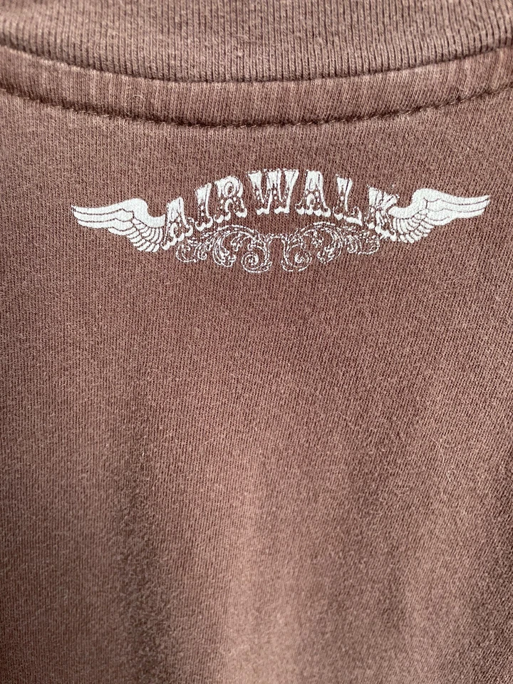 Camiseta De Colección Y2K Juvenil Airwalk Skate Talla Pequeña Foto 2 de 3