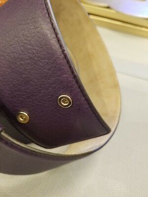 Jimmy Choo purple violet genuine leather wide leather womens  display picture 1