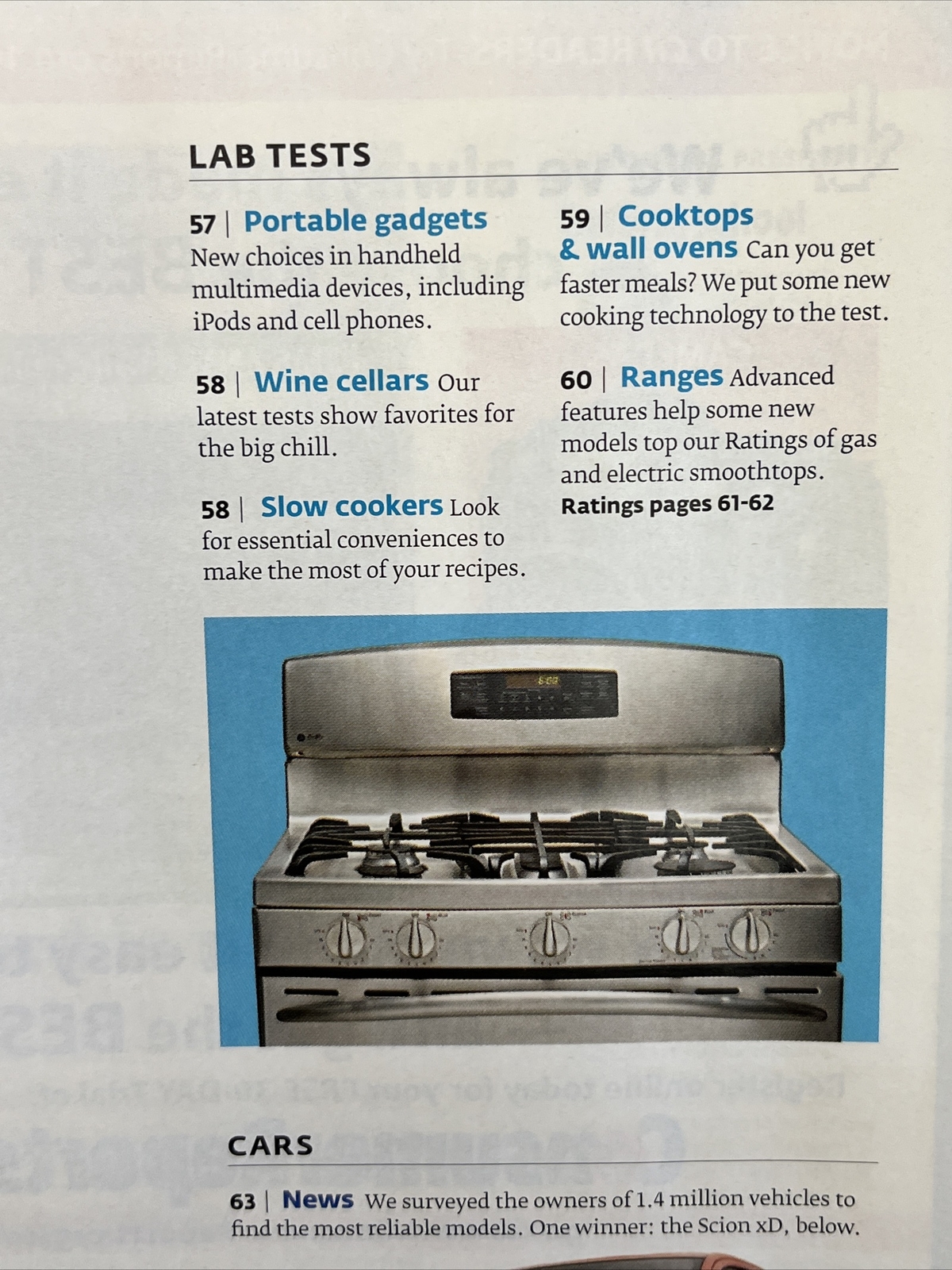 Consumer Reports Magazine Catalog Dec 2008 Best Electronics eBay