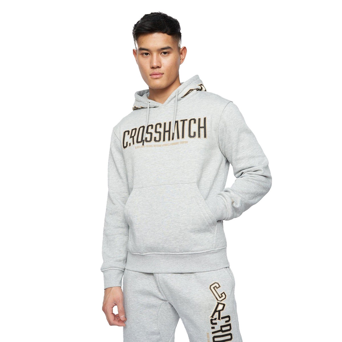 Crosshatch Clothing Crosshatch Zip Up Hoodie Crosshatch Men's