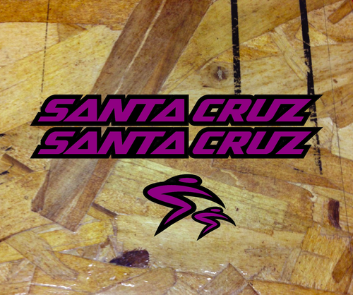 Calcomanías de repuesto para bicicleta de montaña Santa Cruz pegatinas cuadro de bicicleta resistente - Imagen 8 de 13