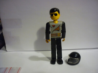 Lego Tech012a Figur Technic schwarz + 2715 Helm 2716 du 8244 8225 8229-