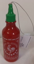 Sriracha Hot Chili Sauce Ornament Huy Fong Foods Christmas RUZ 2023