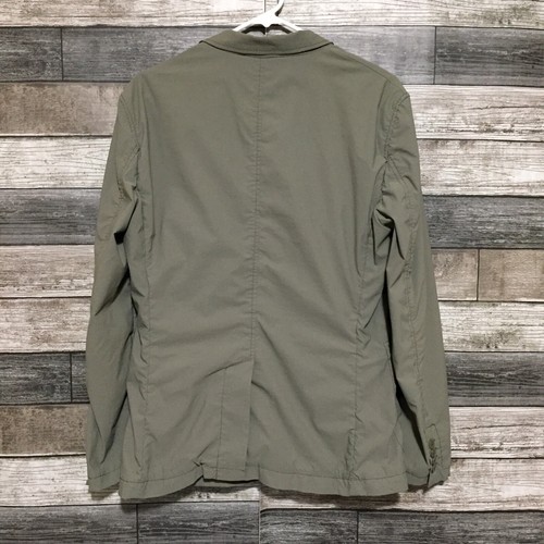 Express Slim Fit Performance Blazer Sz S Gray Green Stretch Nylon Blend (Read)L6 - Picture 6 of 13