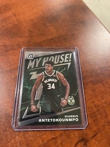 2019-20 Donruss Optic My House Prizm Silver Giannis Antetokounmpo #5 Milwaukee