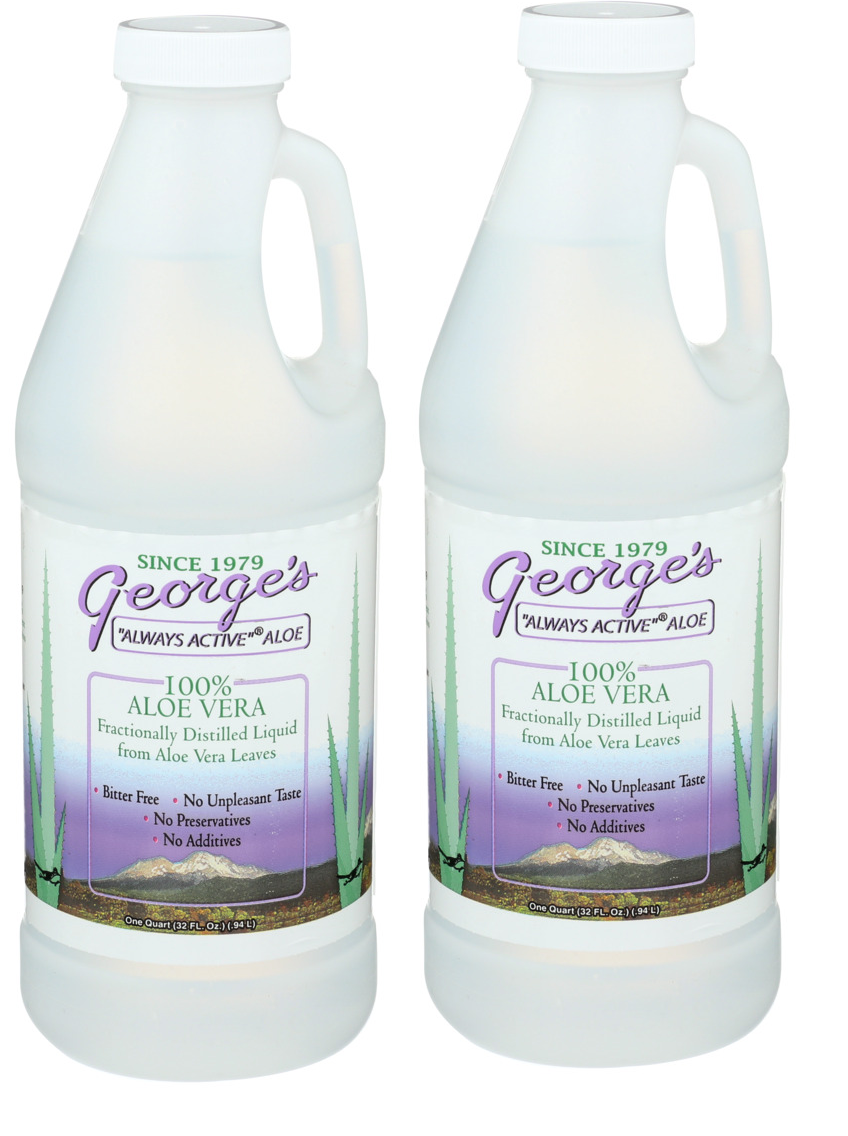 George's Aloe Vera Drink, Liquid 32 Fl Oz (Pack of 2) | eBay