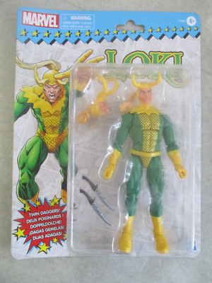 MOC 2021 MARVEL LOKI TWIN DAGGERS 7'' FIGURE HASBRO THOR