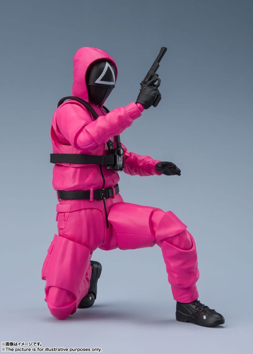 BANDAI S.H.Figuarts SQUID GAME MASKED SOLDIER Action Figure H145mm
