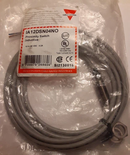1 Stück Neu für Carlo Gavazzi Näherungsschalter Sensor IA12DSN04NO - Bild 2 von 2