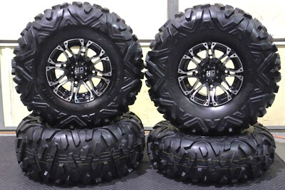 KAWASAKI MULE SX 27'' BIGHORN RADIAL ATV TIRE HD3 WHEEL KIT KAW1CA M917 M918