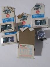 Vintage General Electric Hi Power Flash Cubes 5 Packs 2 Cubes plus 1 