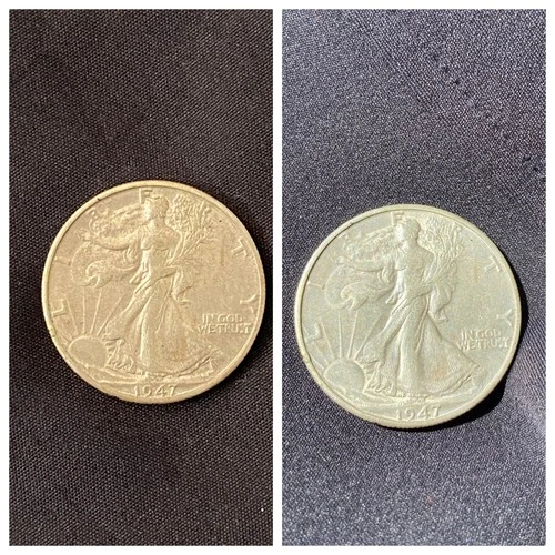 Price Drop! 1947-D Walking Liberty Half Dollar 90% Silver Coin – Nice Detail
