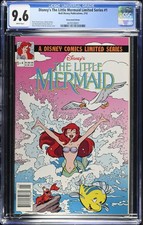 Disney's Little Mermaid Limited Series #1 CGC 9.6 1992 rare Newsstand Edition