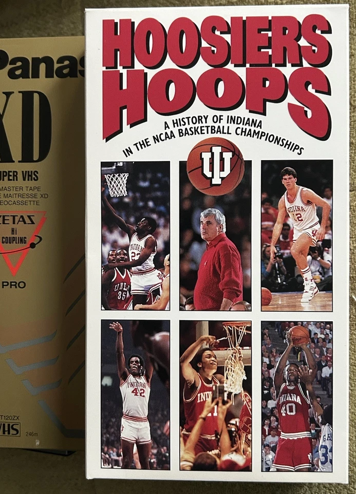 VHS Hoosier Hoops A History of Indiana in the NCAA Championships & Recordings - Image 2 of 4