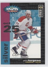 1995 Collector's Choice Crash the Game Redemption Silver Pierre Turgeon HOF 0a1