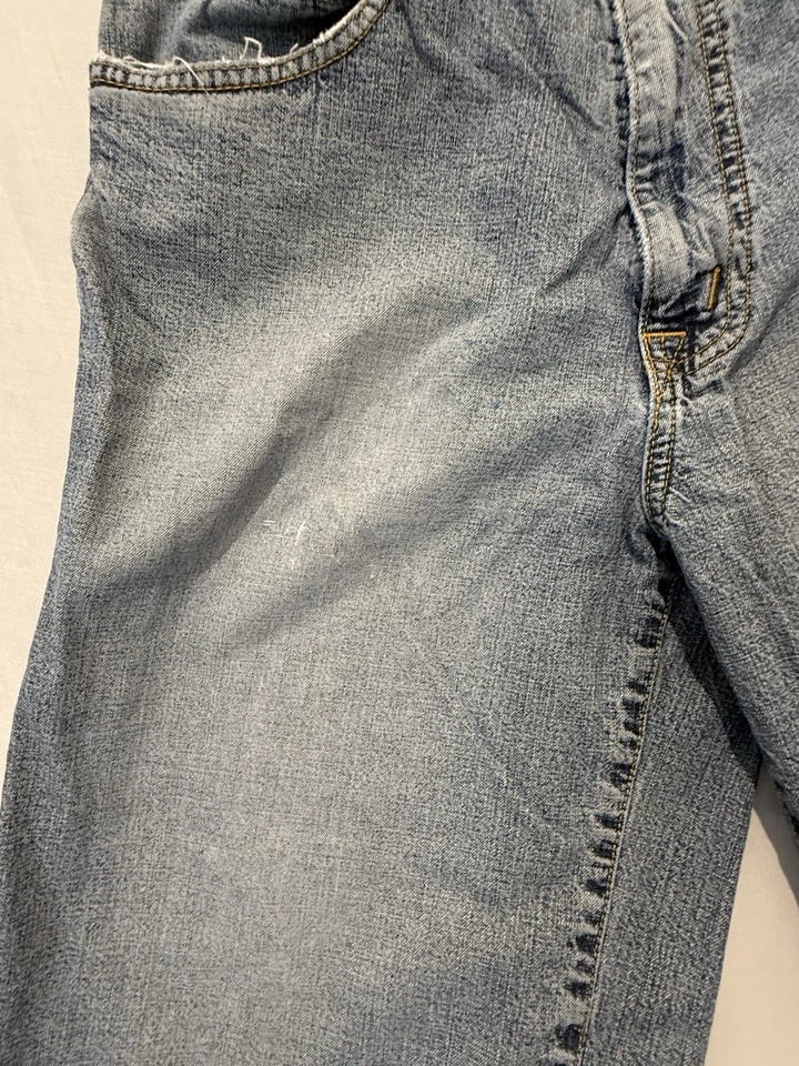 Винтажные мужские джинсовые шорты Nautica 32 синие плотничные шорты мешковатые свободные Y2K гранж - Изображение 2 из 4