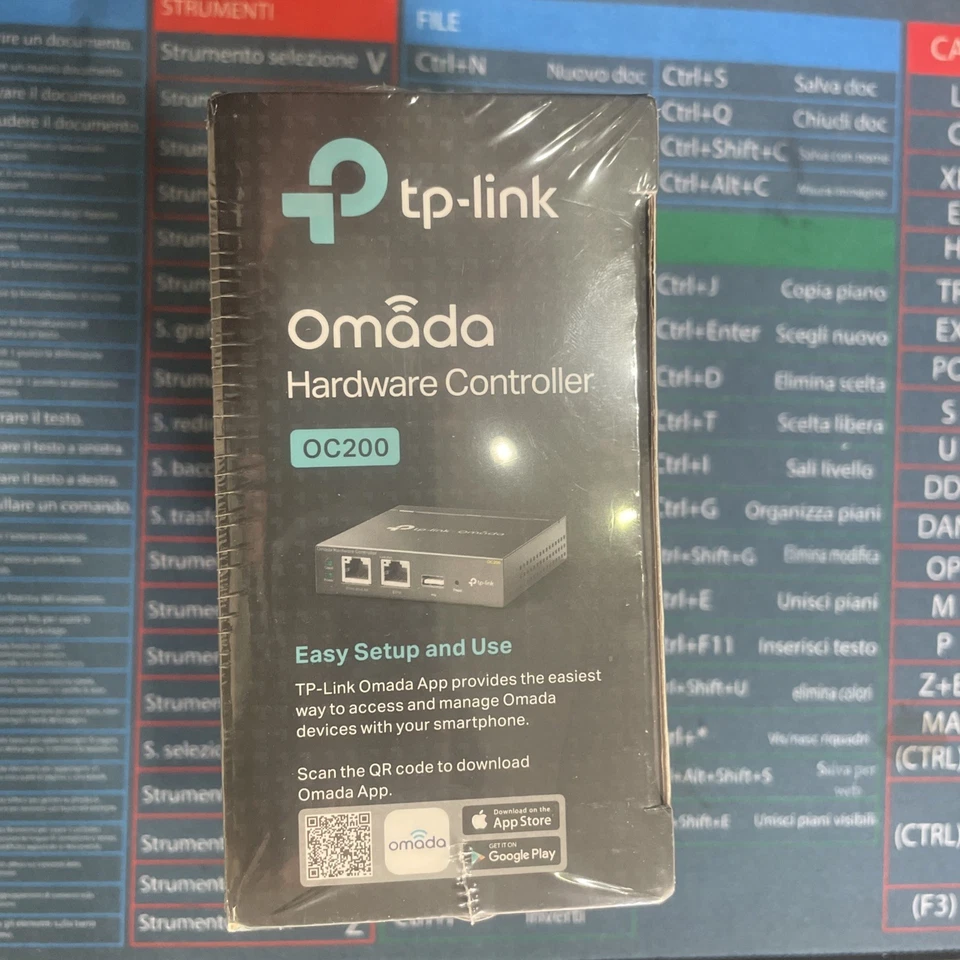 TP-Link OC200 Omada 10/100Mbps Switch di Rete Wi-Fi - Nero - Immagine 4 di 4
