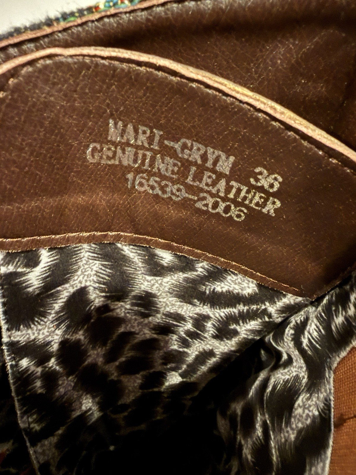 Spring Step L'Artiste Brown Leather Malag-Grym Malag Boots Womens Size 36