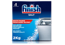 Finish Dishwasher Salt Box, 2kg, Prevents Limescale Build Up against Hard Water 2.72 per kilo