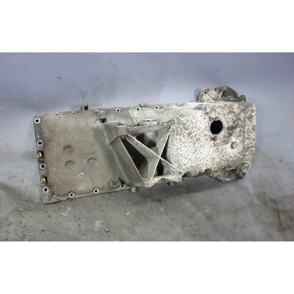 BMW E70 X5 SAV 2009-2013 diésel M57 6 cilindros cárter de aceite de fábrica OEM Foto 2 de 4