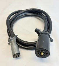 Pollak 6-pole Trailer Cable 8 Ft 146 Deep Freeze 4-wire 6-wire Capable Pollak 6-pole Trailer Cable 8 Ft 146 Deep Freeze 4-wire 6-wire Capable