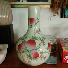 Vaso Porcellana Cinese Quing  Ottima Fattura
