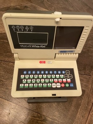 Talking Wiz-Kid V Tech Video Technology Educational Electronics Vintage 1986