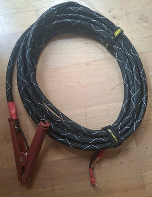 AEMC Kelvin Clips (25 ft, 200A Hippo) 25 Fuß Länge (~7,6 Meter)1x Rot+1×Schwarz