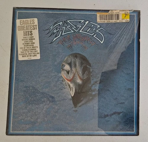 EAGLES~THEIR GREATEST HITS 1971-'75~ORIG '76 ASYLUM LP~w/SHRINK+STICKER NM
