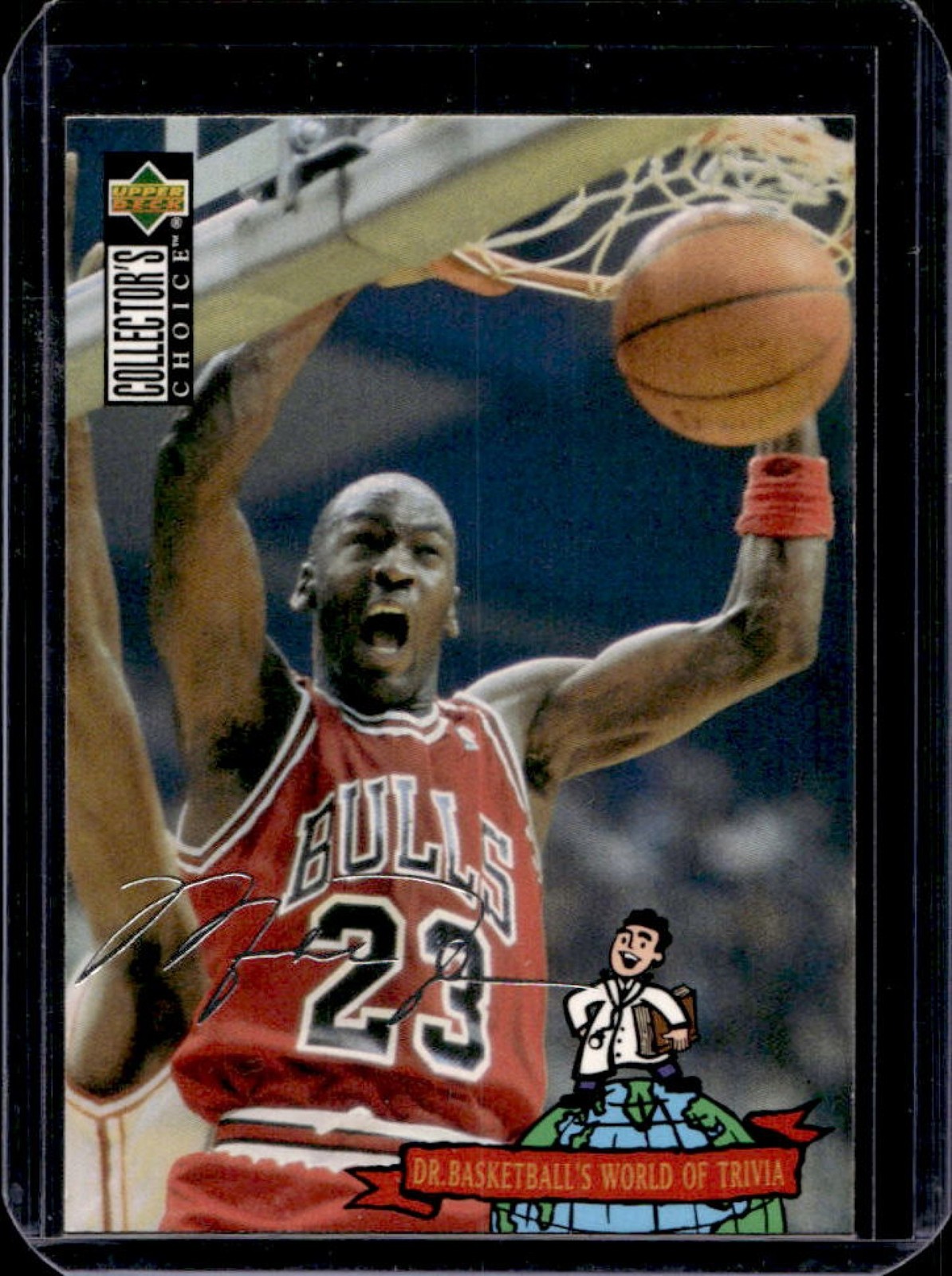 1994-95 Collector's Choice Michael Jordan Silver Signature #402 Bulls