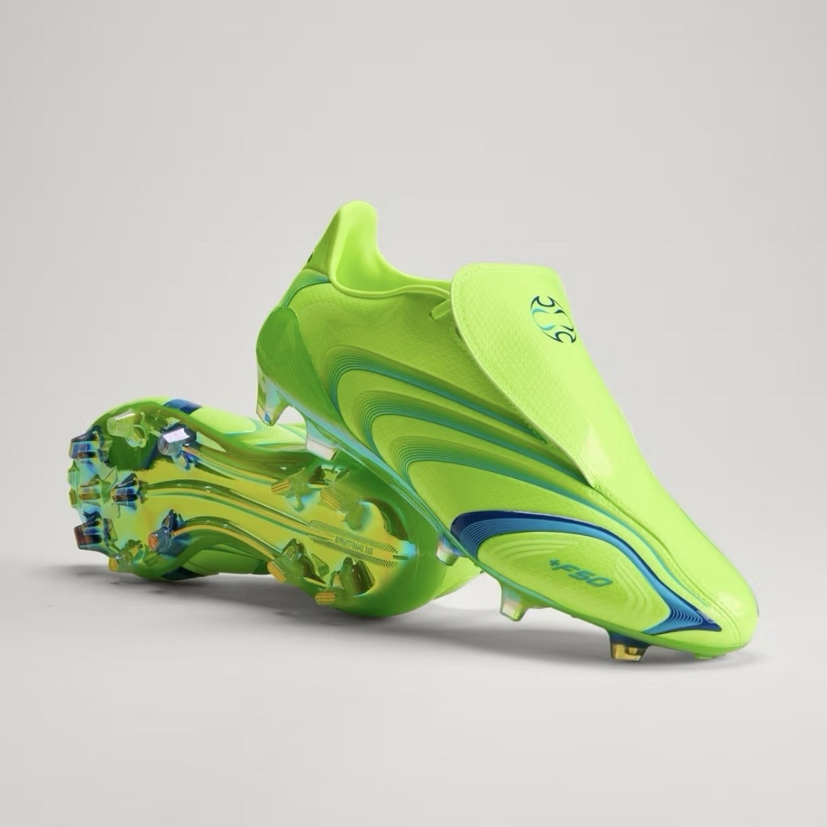 F50 27センチ adidas F50 Elite Tunit FG Lucid Lemon Royal Blue IH8942 Men's
