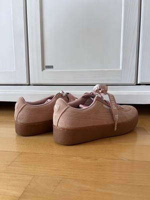 PUMA VIKKY PLATFORM RIBBON ROSA (Sneaker, Damen, Größe 41)
