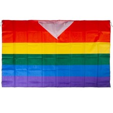 Rainbow Pride Cape mit Kapuze 90 x 150 cm