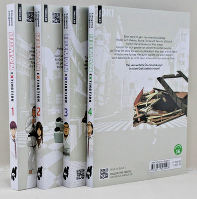 Human Extinction 1-4, im Starterset, sehr guter Zustand, auf deutsch