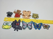 Lot of 9 Animal Embroidered Patches