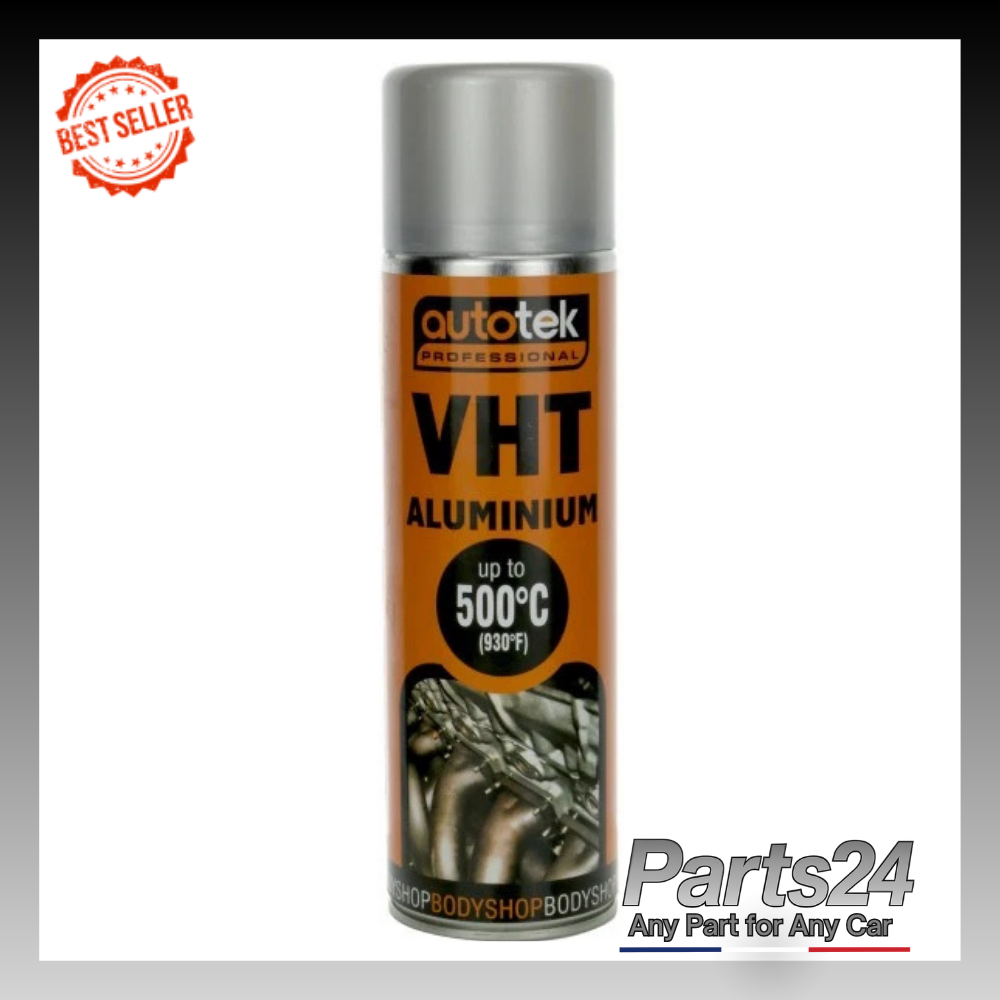 Autotek Vht Paint Aluminum 500ml ATOVHTA500 Car Spray Paint Aerosol Professional