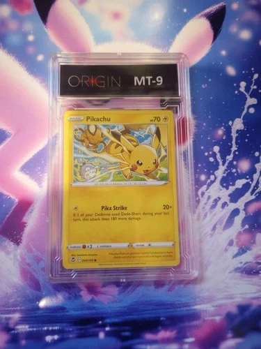 Pikachu Graded Mint Pokemon Collectors Card Nice
